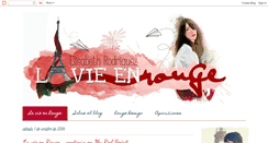 Desktop Screenshot of ellie-lavieenrouge.com